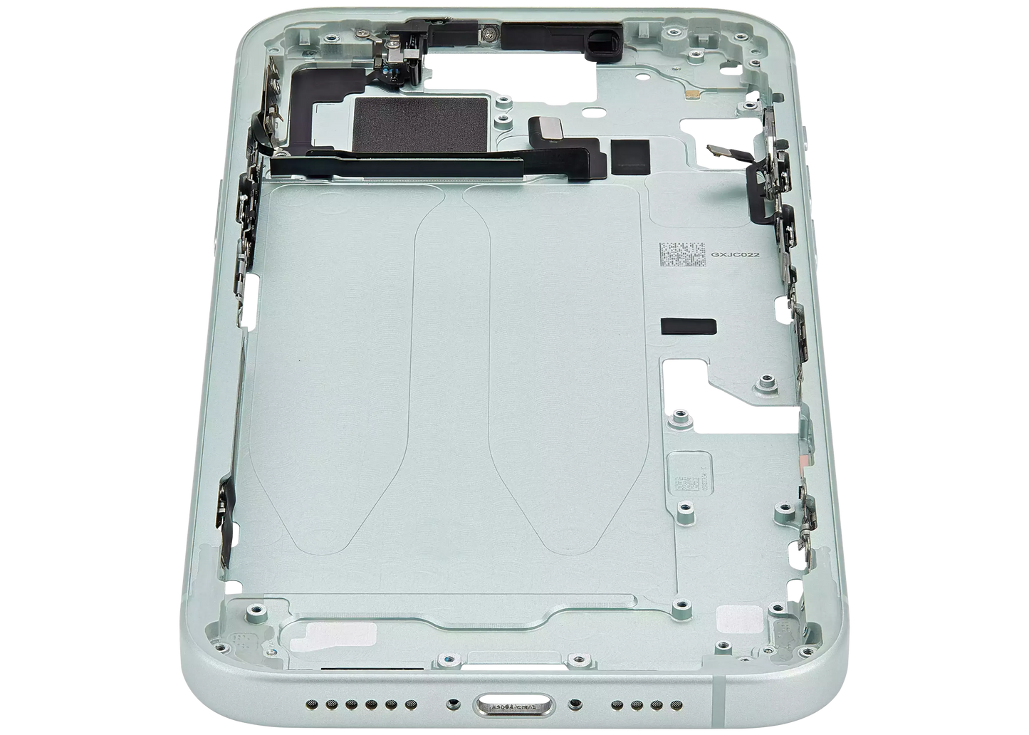 Mid-Frame Housing W/ Small Parts For iPhone 15 Plus (EU / Global Version) (Pull) (Green)