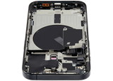 Back Housing W/ Small Parts Compatible For iPhone 15 Pro (US Version) (Pull) (Black Titanium)
