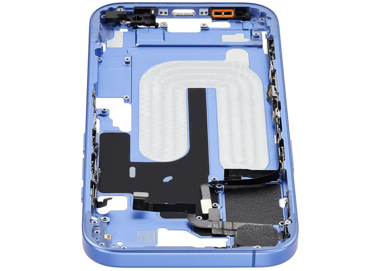 Mid-Frame Housing W/ Small Parts For iPhone 16 (US Version) (Pull) (Ultramarine)