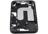 Mid-Frame Housing W/ Small Parts For iPhone 16 (EU / Global Version) (Pull) (Black)