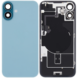 Back Glass w/ MagSafe Magnet & NFC & Flashlight Flex For iPhone 16 Plus (Pull) (Teal)