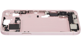 Mid-Frame Housing W/ Charging Port Flex & Small Parts For iPhone 15 Plus (EU / Global Version) (Pull) (Pink)