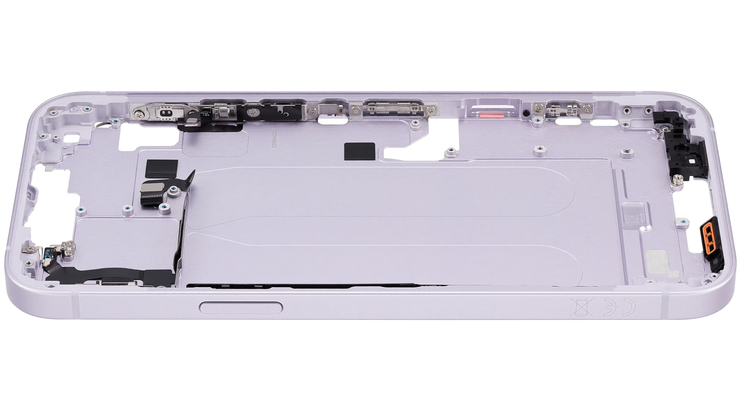 Mid-Frame Housing W/ Small Parts For iPhone 14 Plus (EU / Global Version) (Pull) (Purple)