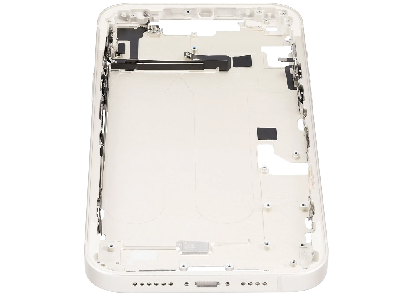 Mid-Frame Housing W/ Small Parts For iPhone 14 Plus (EU / Global Version) (Pull) (Starlight)