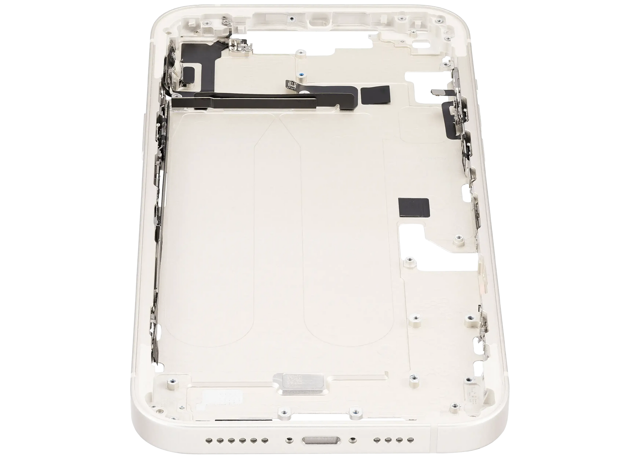 Mid-Frame Housing W/ Small Parts For iPhone 14 Plus (EU / Global Version) (Pull) (Starlight)