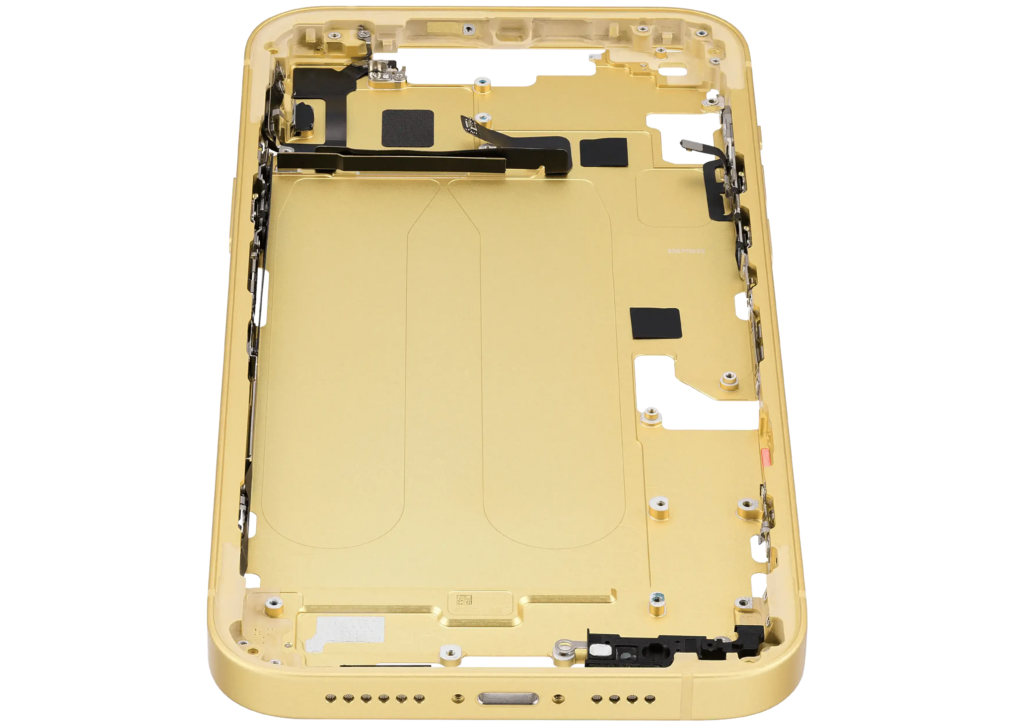 Mid-Frame Housing W/ Small Parts For iPhone 14 Plus (EU / Global Version) (Pull) (Yellow)
