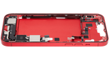Mid-Frame Housing W/ Charging Port Flex & Small Parts For iPhone 14 Plus (US Version) (Pull) (Red)