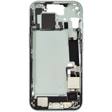Mid-Frame Housing W/ Charging Port Flex & Small Parts For iPhone 15 (US Version) (Pull) (Green)