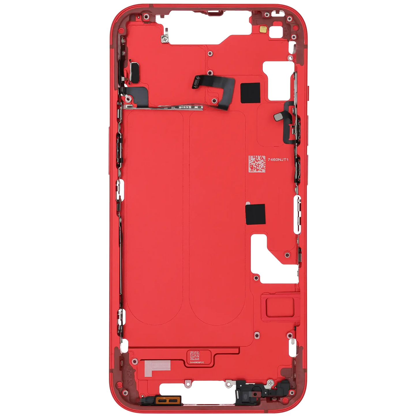 Mid-Frame Housing W/ Small Parts For iPhone 14 (EU / Global Version) (Pull) (Red)