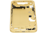 Mid-Frame Housing W/ Small Parts For iPhone 14 (EU / Global Version) (Pull) (Yellow)