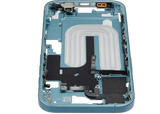 Mid-Frame Housing W/ Small Parts For iPhone 16 (EU / Global Version) (Pull) (Teal)