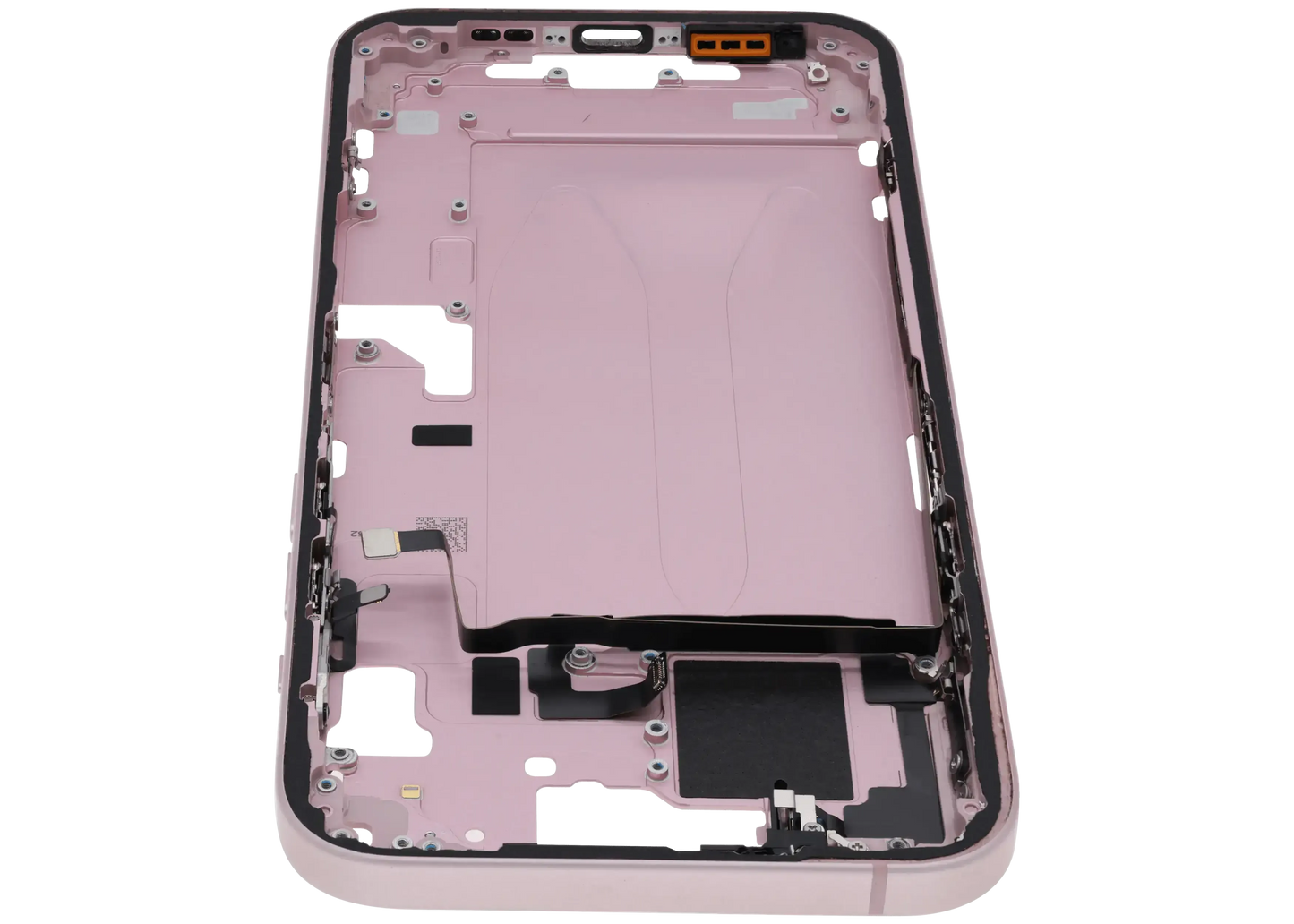 Mid-Frame Housing W/ Small Parts For iPhone 15 Plus (US Version) (Pull) (Pink)