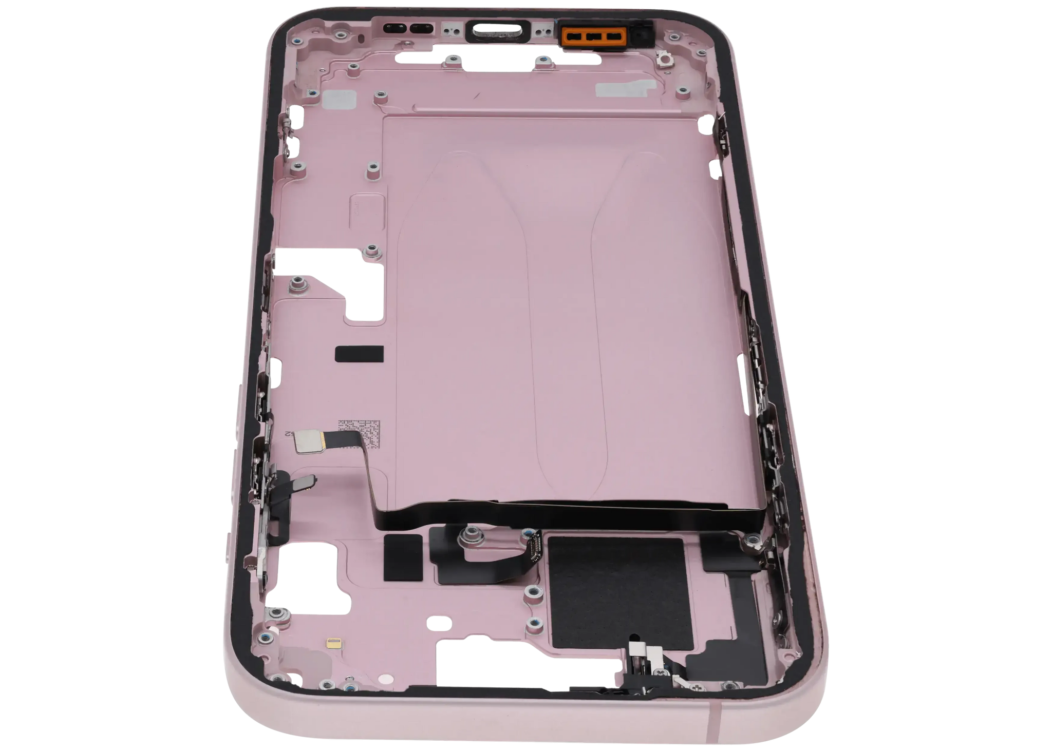 Mid-Frame Housing W/ Small Parts For iPhone 15 Plus (US Version) (Pull) (Pink)