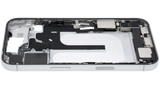 Mid-Frame Housing W/ Charging Port Flex & Small Parts For iPhone 16 (US Version) (Pull) (White)