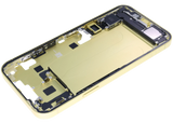 Mid-Frame Housing W/ Charging Port Flex & Small Parts For iPhone 14 Plus (EU / Global Version) (Pull) (Yellow)