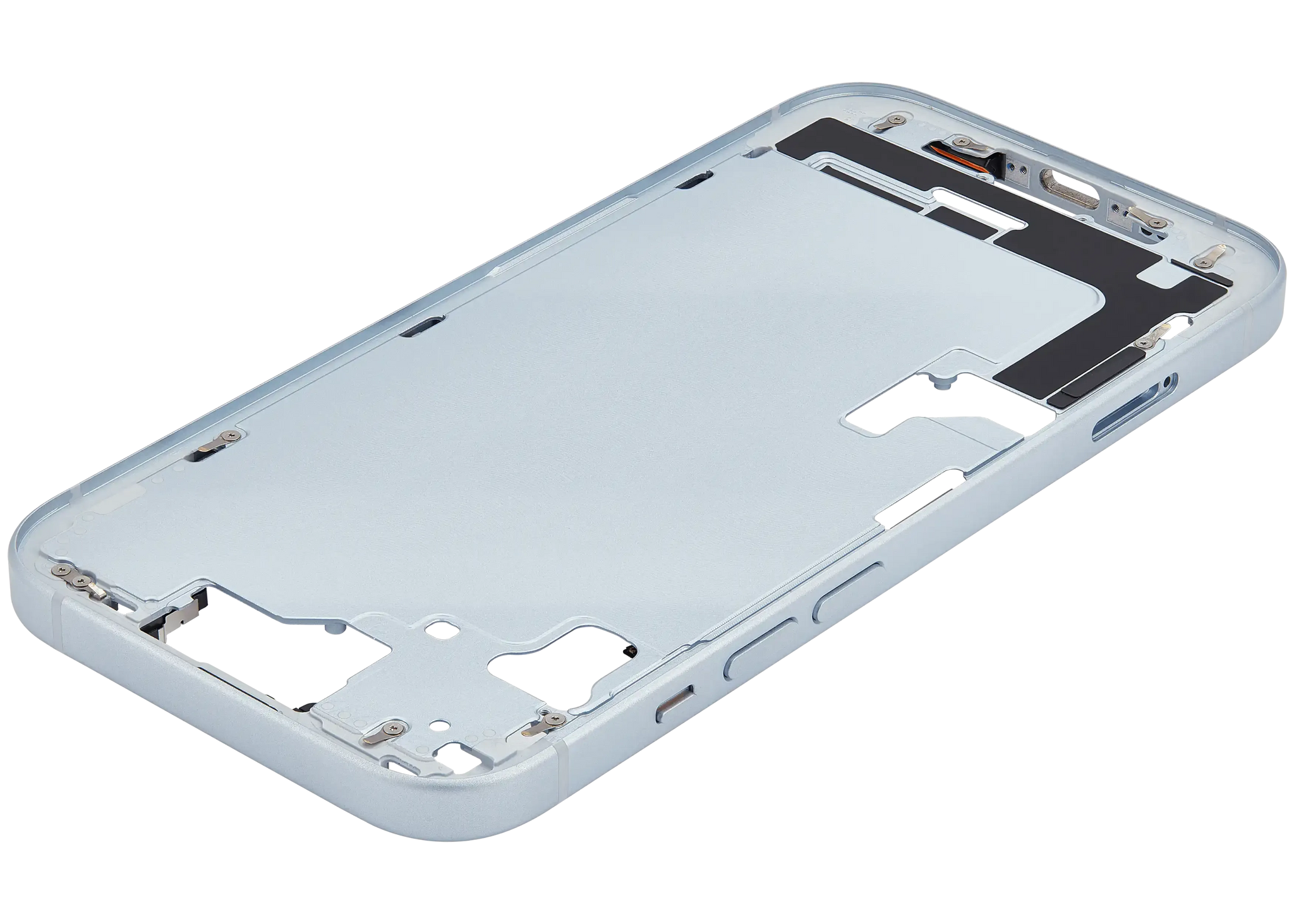 Mid-Frame Housing W/ Small Parts For iPhone 15 (EU / Global Version) (Pull) (Blue)