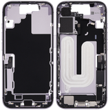 Mid-Frame Housing W/ Charging Port Flex & Small Parts For iPhone 17 (US Version) (Pull) (Lavender)
