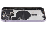 Back Housing W/ Small Parts For iPhone 14 Pro Max (US Version) (Pull) (Deep Purple)