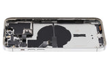 Back Housing W/ Small Parts For iPhone 14 Pro Max (US Version) (Pull) (Silver)