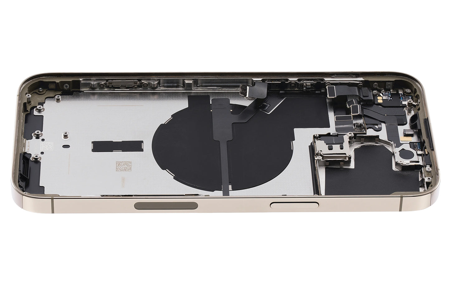 Back Housing W/ Small Parts For iPhone 14 Pro Max (US Version) (Pull) (Gold)