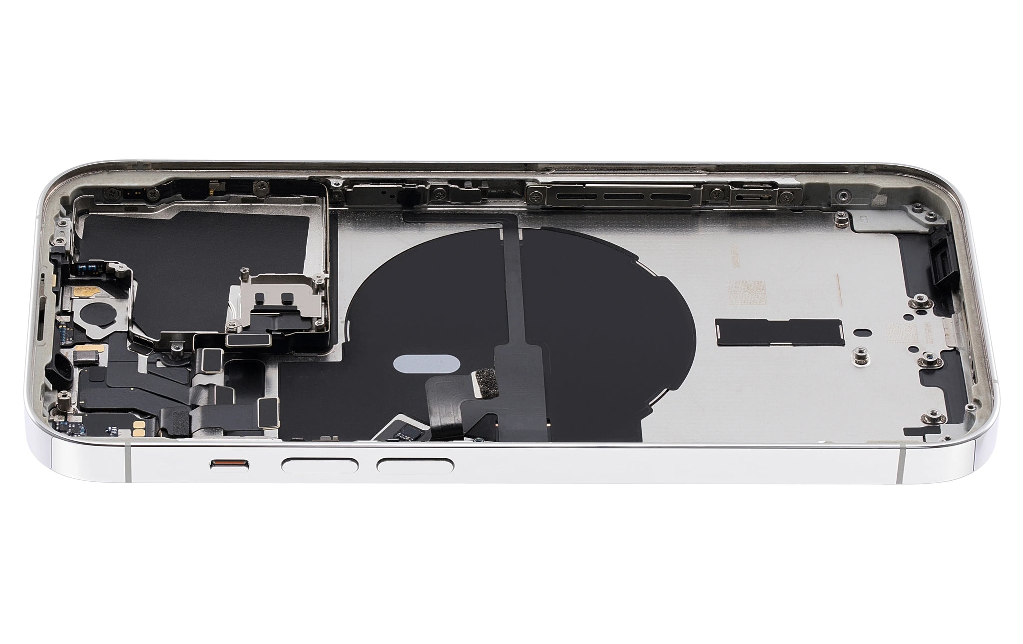 Back Housing W/ Small Parts For iPhone 14 Pro (US Version) (Pull) (Silver)