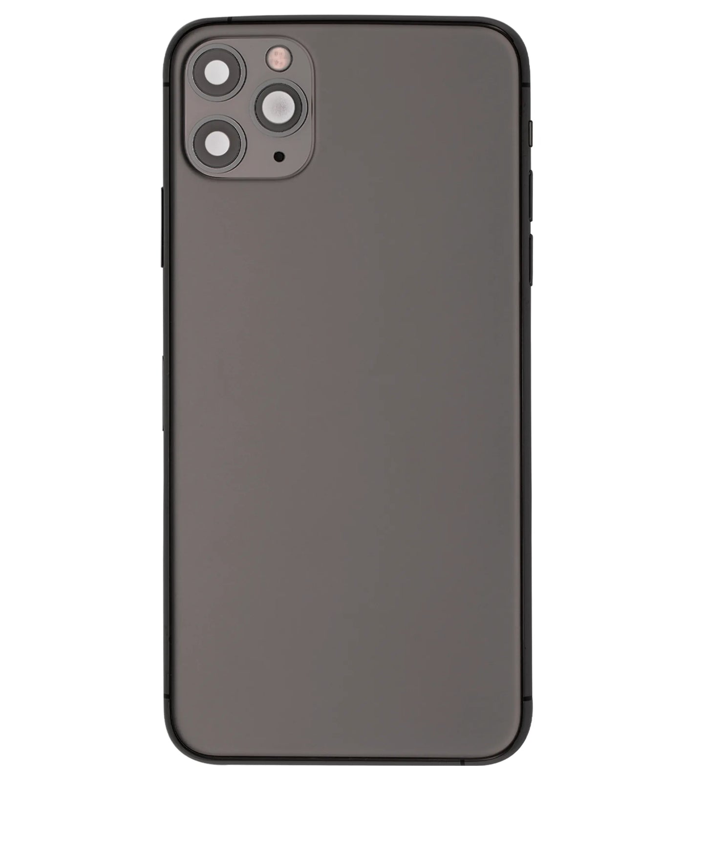 Back Housing W/ Small Components Pre-Installed For iPhone 11 Pro Max (Pull) (Space Gray)