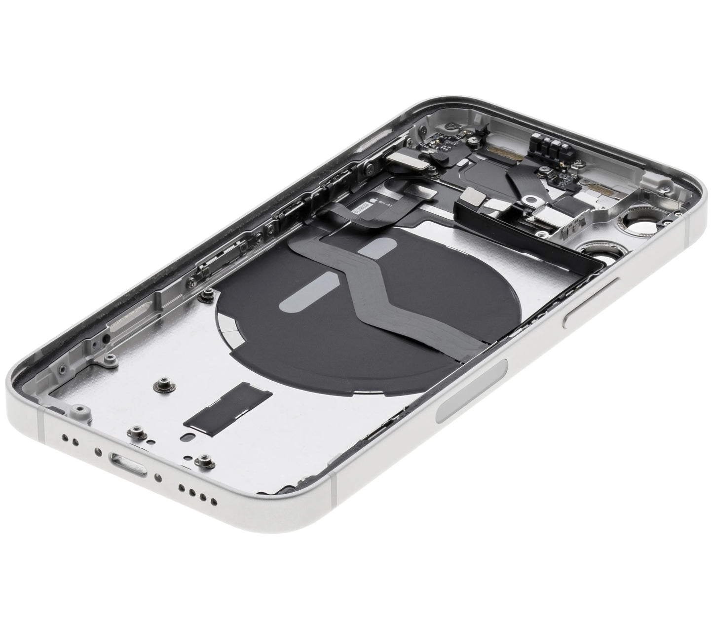 Back Housing W/ Small Parts For iPhone 12 Mini (US Version) (Pull) (White)
