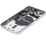 Back Housing W/ Small Parts For iPhone 12 Mini (US Version) (Pull) (White)