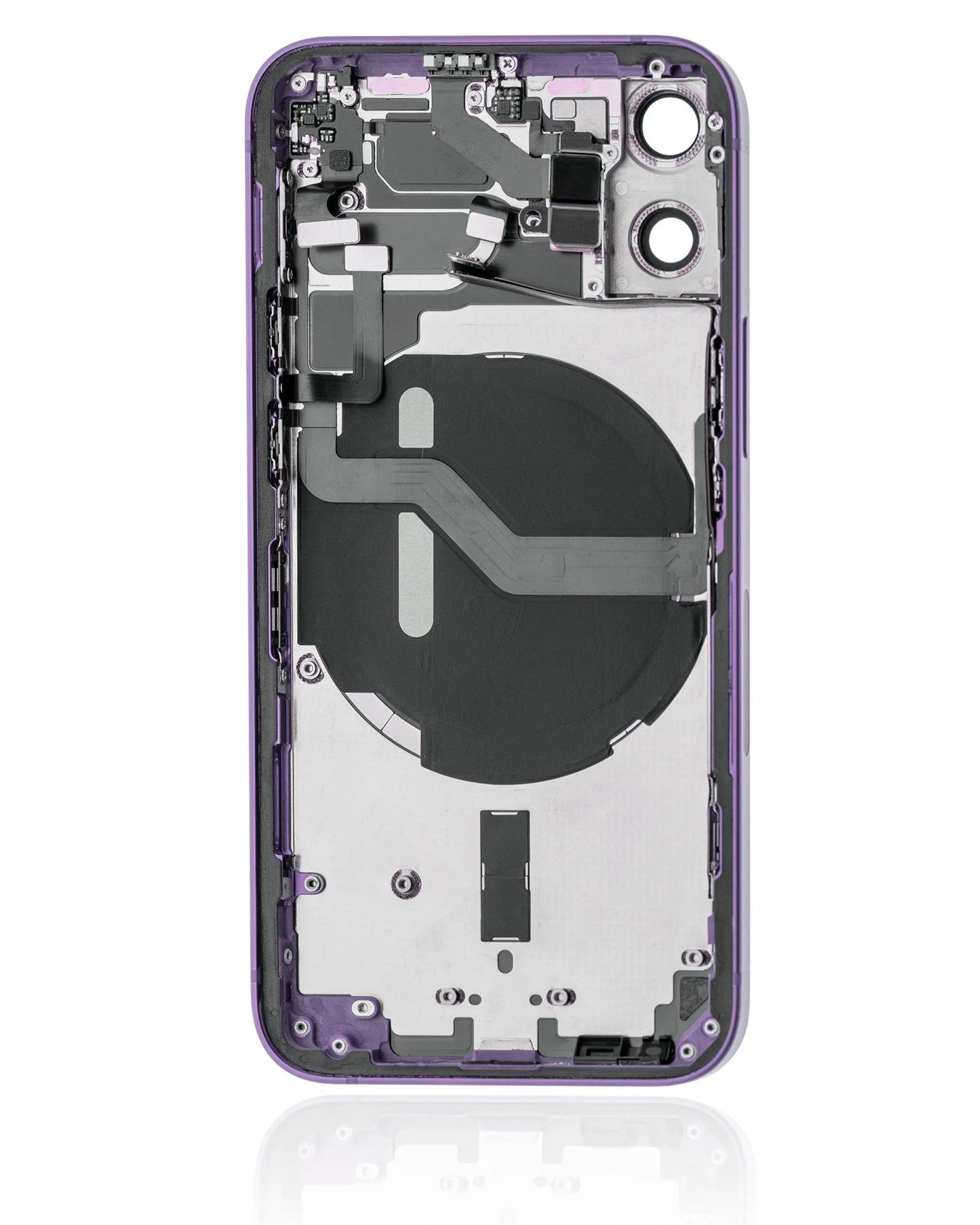 Back Housing W/ Small Parts For iPhone 12 Mini (US Version) (Pull) (Purple)