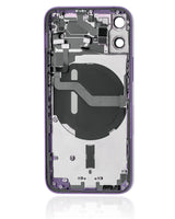Back Housing W/ Small Parts For iPhone 12 Mini (US Version) (Pull) (Purple)