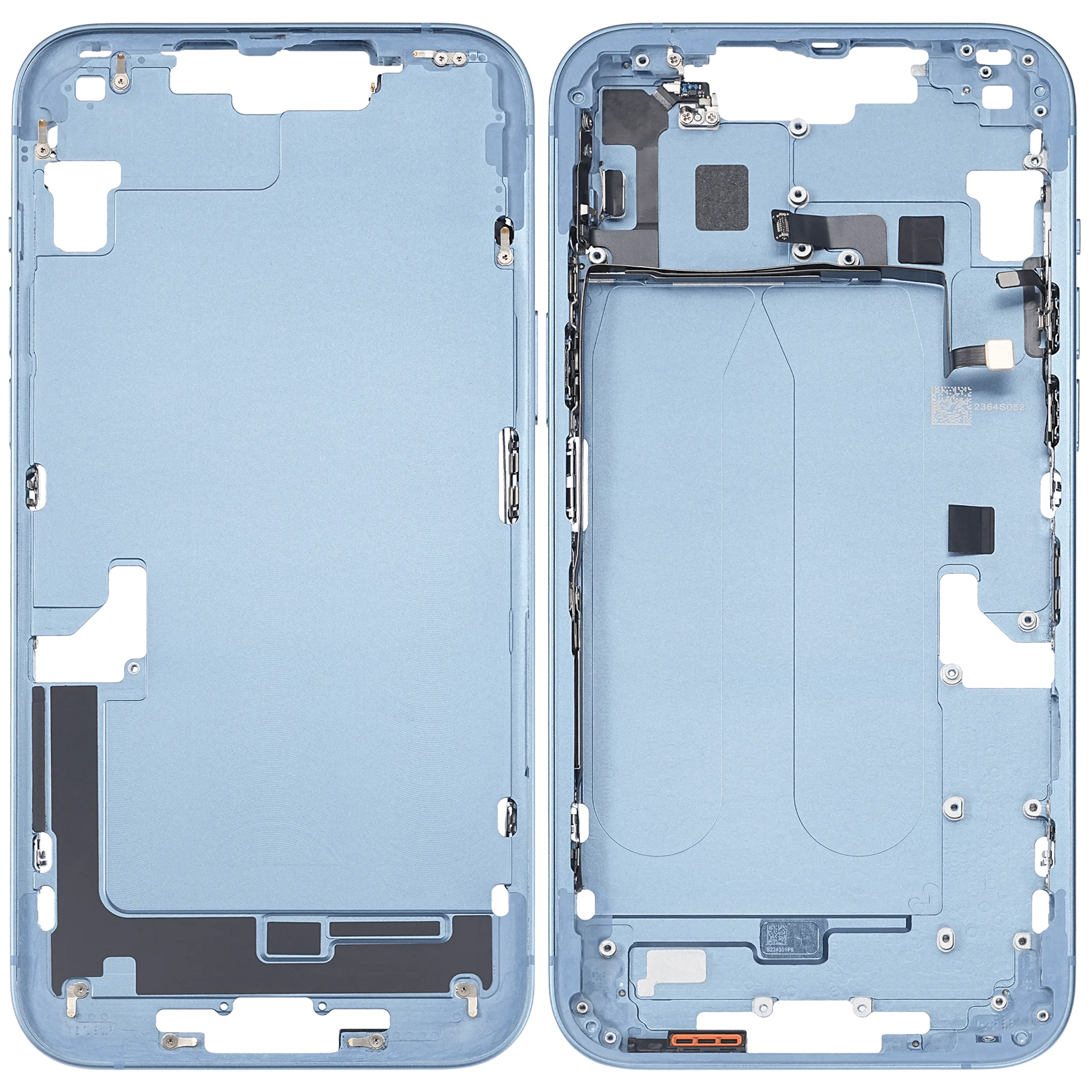 Mid-Frame Housing W/ Small Parts For iPhone 14 Plus (US Version) (Pull) (Blue)