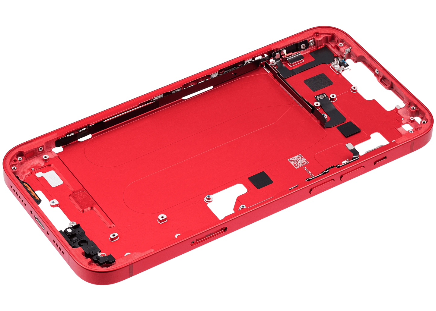 Mid-Frame Housing W/ Small Parts For iPhone 14 Plus (EU / Global Version) (Pull) (Red)