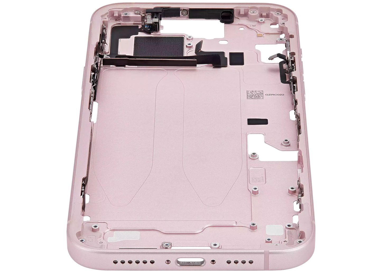 Mid-Frame Housing W/ Small Parts For iPhone 15 Plus (EU / Global Version) (Pull) (Pink)