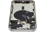 Back Housing W/ Small Parts For iPhone 15 Pro Max (US Version) (Pull) (White Titanium)