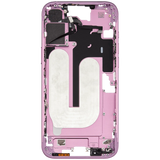 Mid-Frame Housing W/ Small Parts For iPhone 16 Plus (US Version) (Pull) (Pink)