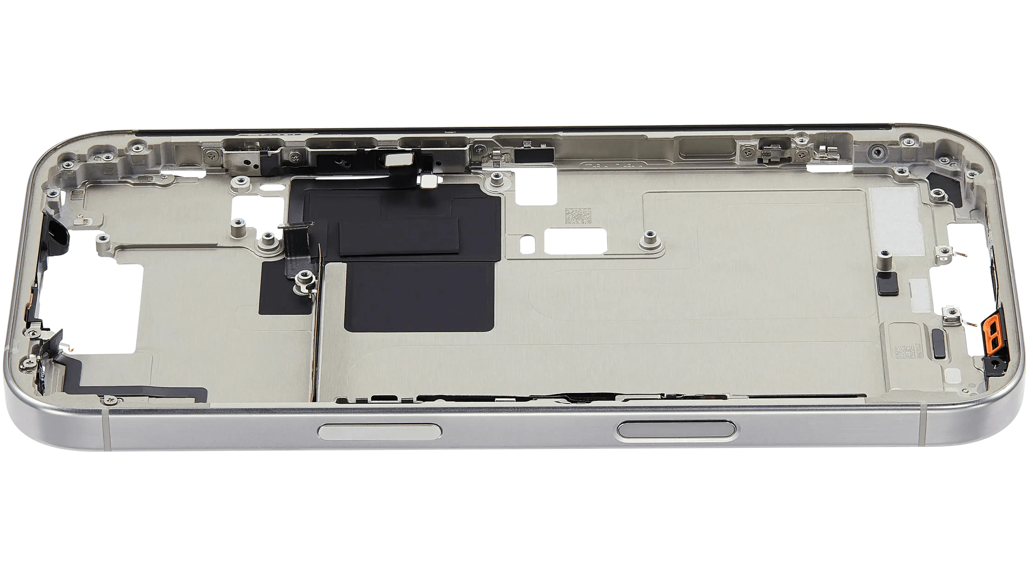 Mid-Frame Housing W/ Small Parts For iPhone 16 Pro (US Version) (Pull) (Natural Titanium)