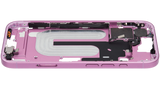 Mid-Frame Housing W/ Small Parts For iPhone 16 (EU / Global Version) (Pull) (Pink)