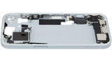 Mid-Frame Housing W/ Charging Port Flex & Small Parts For iPhone 15 (EU / Global Version) (Pull) (Blue)