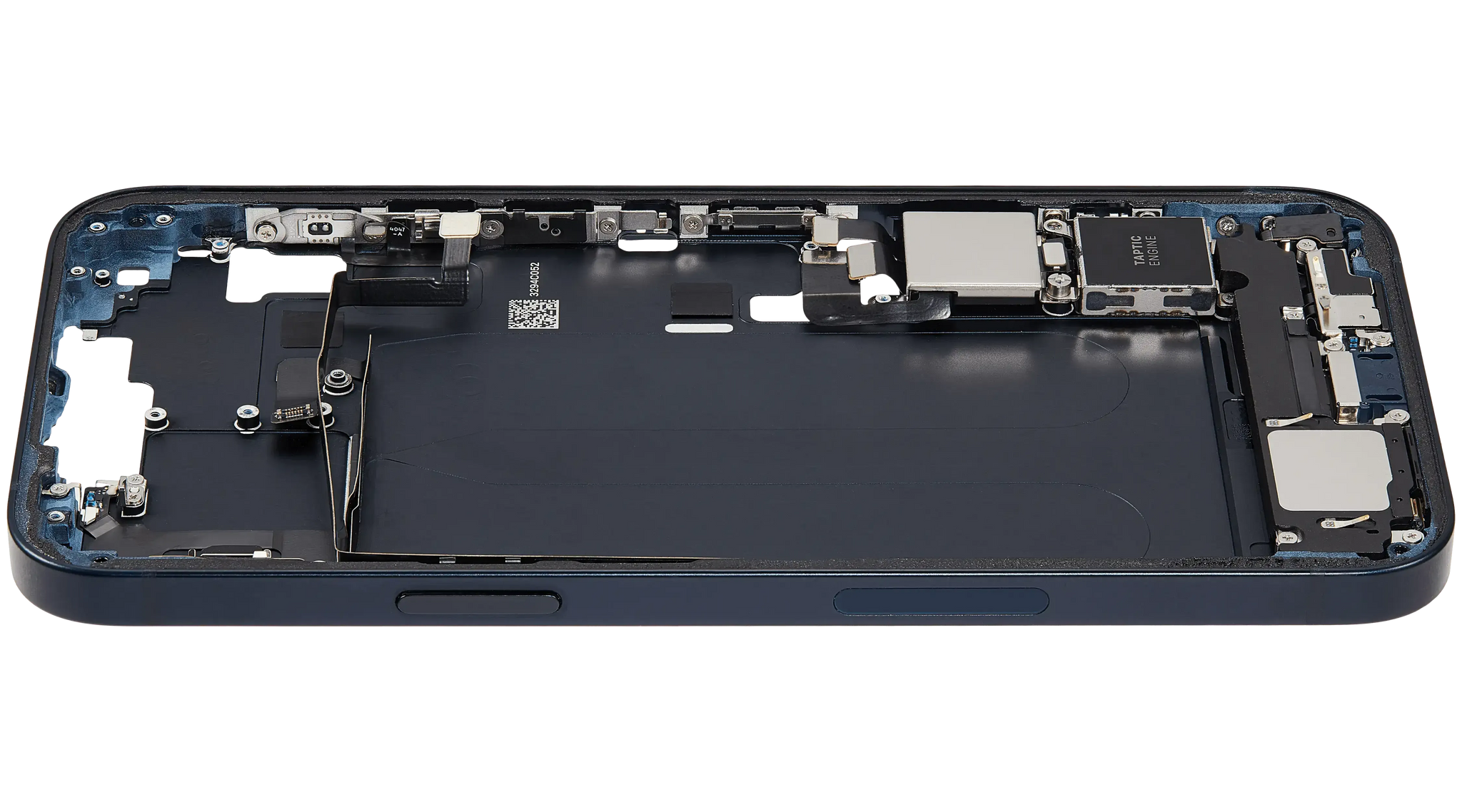 Mid-Frame Housing W/ Charging Port Flex & Small Parts For iPhone 14 Plus (US Version) (Pull) (Midnight)