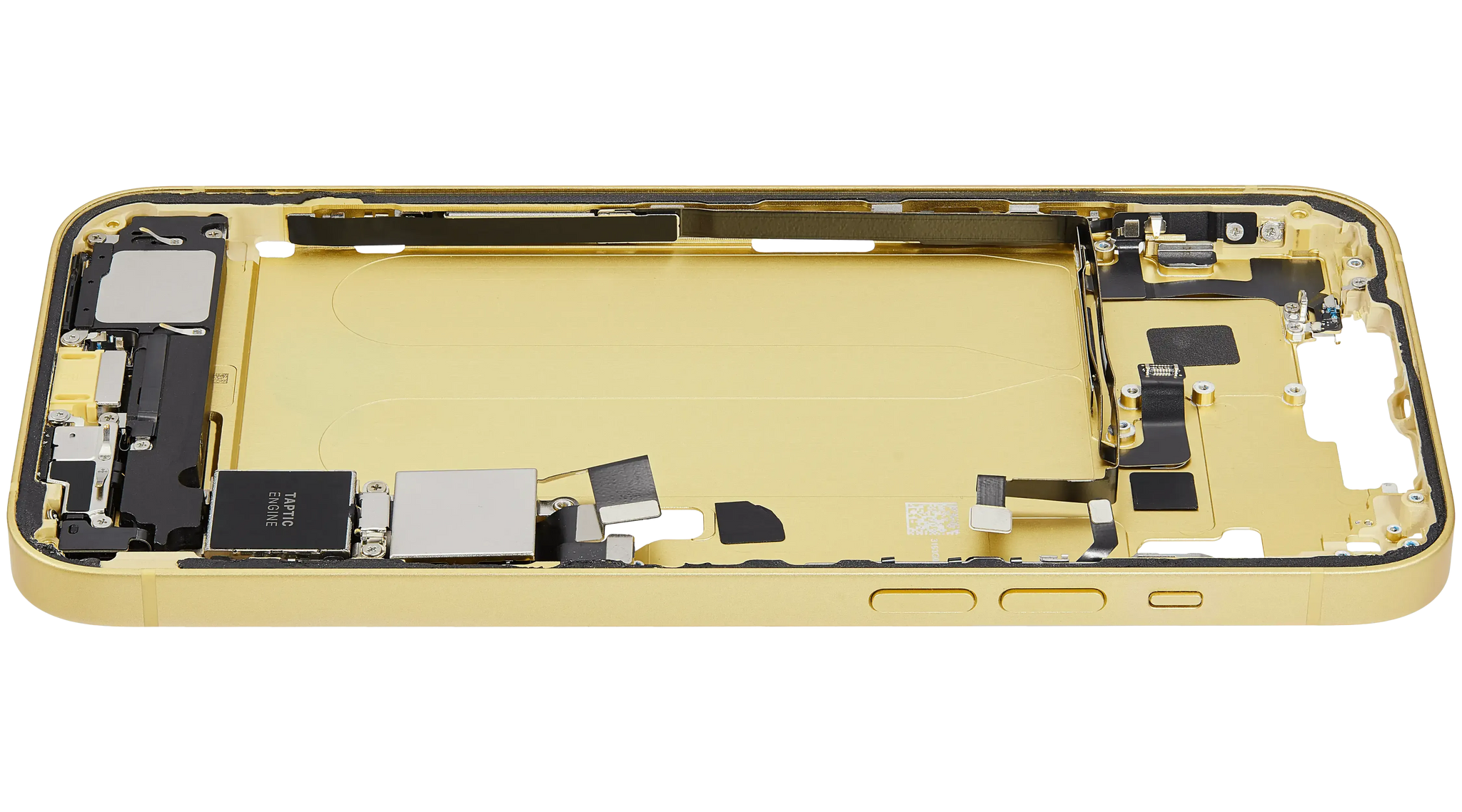 Mid-Frame Housing W/ Charging Port Flex & Small Parts For iPhone 14 Plus (US Version) (Pull) (Yellow)