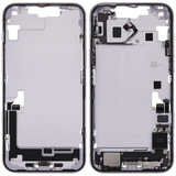 Mid-Frame Housing W/ Charging Port Flex & Small Parts For iPhone 14 Plus (EU / Global Version) (Pull) (Purple)