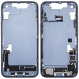 Mid-Frame Housing W/ Small Parts For iPhone 14 (EU / Global Version) (Pull) (Blue)