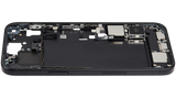 Mid-Frame Housing W/ Charging Port Flex & Small Parts For iPhone 15 Plus (US Version) (Pull) (Black)