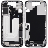 Mid-Frame Housing W/ Charging Port Flex & Small Parts For iPhone 17 (EU / Global Version) (Pull) (White)
