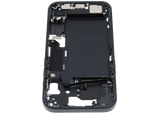 Mid-Frame Housing W/ Charging Port Flex & Small Parts For iPhone 15 (US Version) (Pull) (Black)