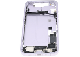 Mid-Frame Housing W/ Charging Port Flex & Small Parts For iPhone 14 (US Version) (Pull) (Purple)