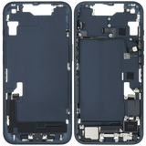 Mid-Frame Housing W/ Charging Port Flex & Small Parts For iPhone 14 (US Version) (Pull) (Midnight)