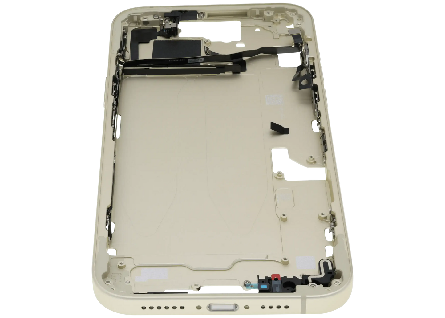 Mid-Frame Housing W/ Small Parts For iPhone 15 Plus (US Version) (Pull) (Yellow)