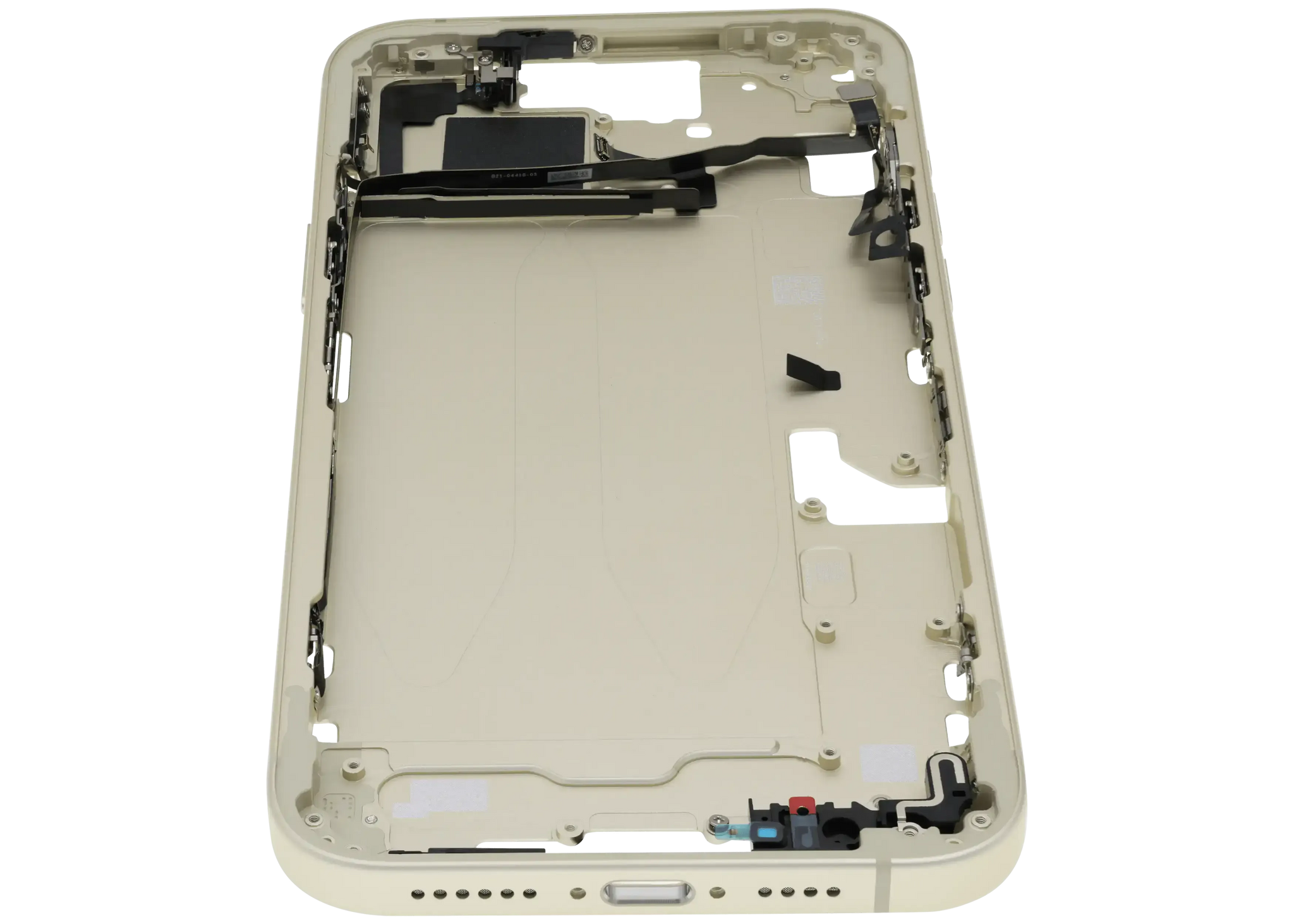 Mid-Frame Housing W/ Small Parts For iPhone 15 Plus (US Version) (Pull) (Yellow)