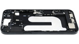 Mid-Frame Housing W/ Charging Port Flex & Small Parts For iPhone 16 Plus (EU / Global Version) (Pull) (Black)